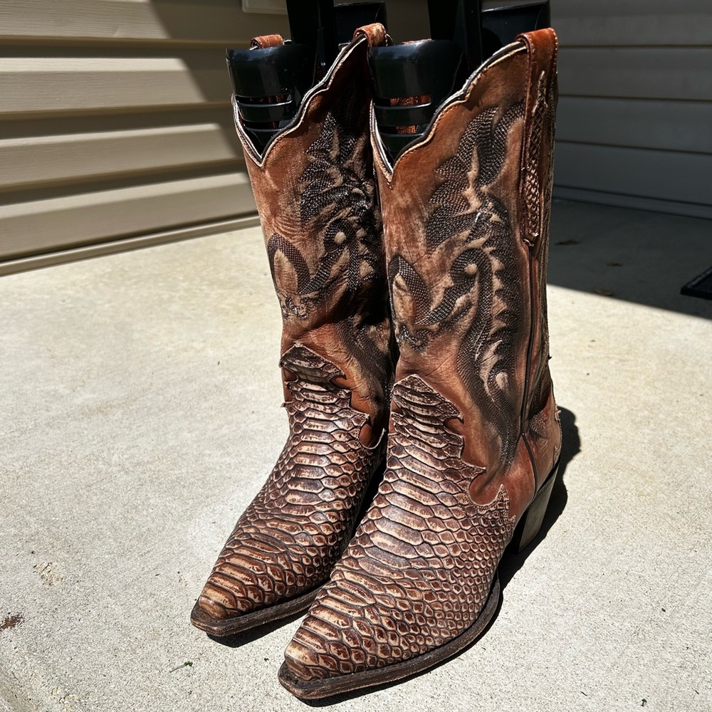 SOLD Dan Post Leather Western Boots